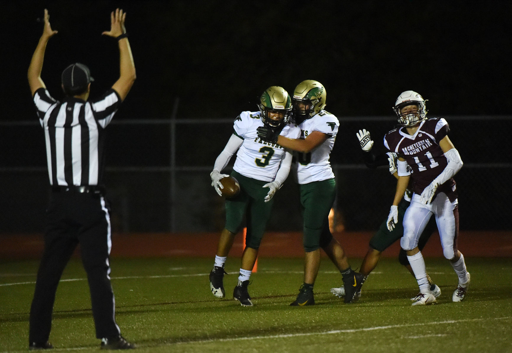 PHOTOS: Cheyenne Mountain Indians (19) Falcon High School Falcons (22)